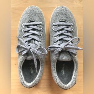 Allbirds Women’s Wool Pipers in Dapple Gray / White Sole (Size 9)